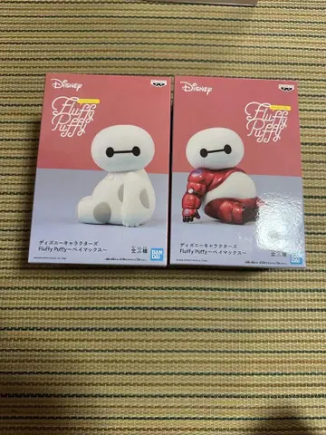 Disney Fluffy Puffy 베이맥스 2체 세트
