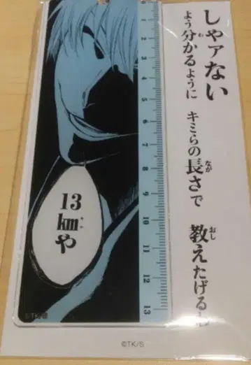 BLEACH WORLD 이치마루 긴 자 스타일 아크릴 키링
