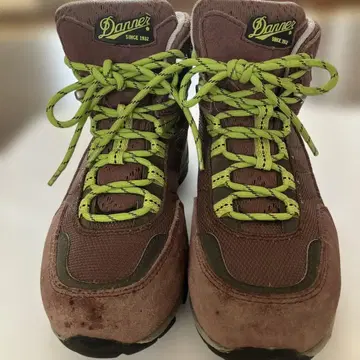 Danner 등산화 브라운/그린 하이컷