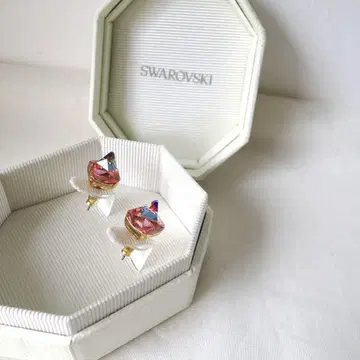 SWAROVSKI Matrix 스터드 귀걸이 스와로브스키