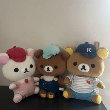 리락쿠마 봉제 인형 세트