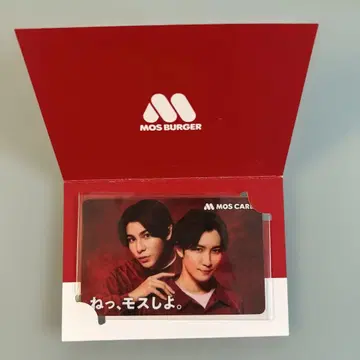 MOS BURGER 기프트카드 SnowMan
