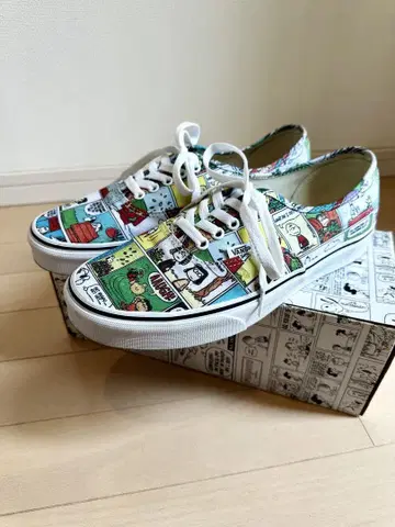 레어 VANS PEANUTS 콜라보 어센틱