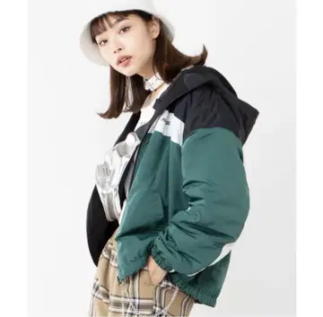 패널 지퍼 블루종