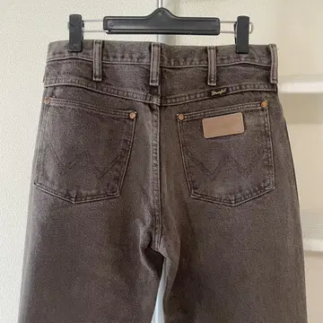 Wrangler 브라운 계열 데님