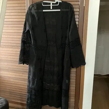 MARLENE JOBERT 말 레일조벨 블랙 롱 코트