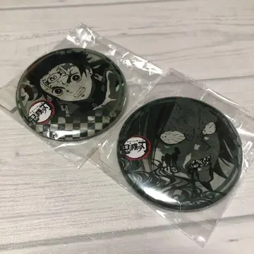 귀멸의 칼날 다이닝 2기 오락 복권 캔뱃지 카마도 탄지로 늪 도깨비 레어