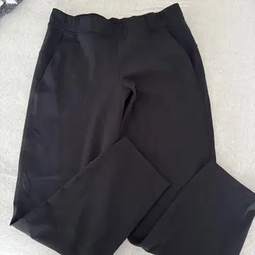 lululemon 여성용 조거 팬츠 L 블랙