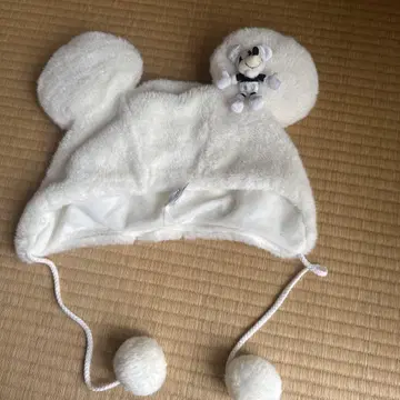 미키마우스 스타일 귀도리 모자