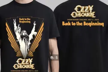 Ozzy Osbourne Back to the Beginning 티셔츠