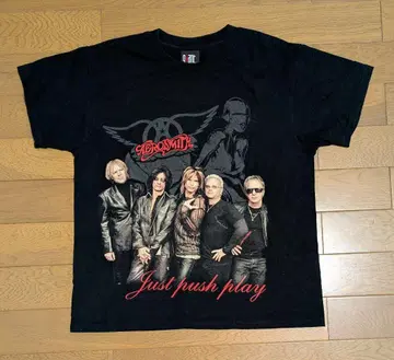 AEROSMITH JUST PUSH PLAY 월드 투어 티셔츠