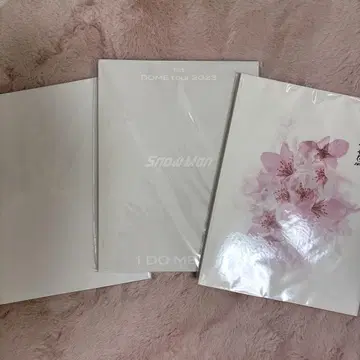 SnowMan 팜플렛 3 세트