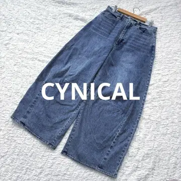 [ CYNICAL ] 코쿤 하이웨스트 데님 팬츠