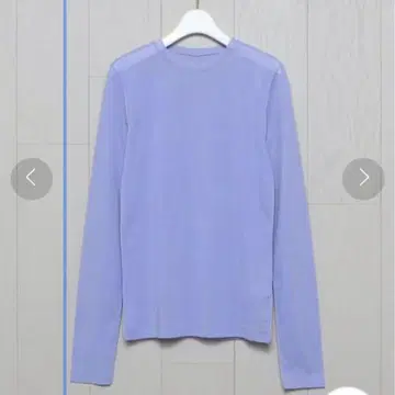 H BEAUTY&YOUTH SHEER CREW NECK PULLOVER