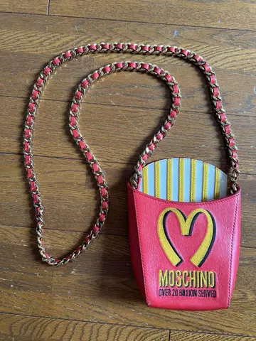 Moschino 모스키노 맥도날드 감자 숄더백