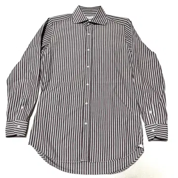 ALBINI 알비니 스트라이프 와이드 드레스 셔츠 40(M~L)