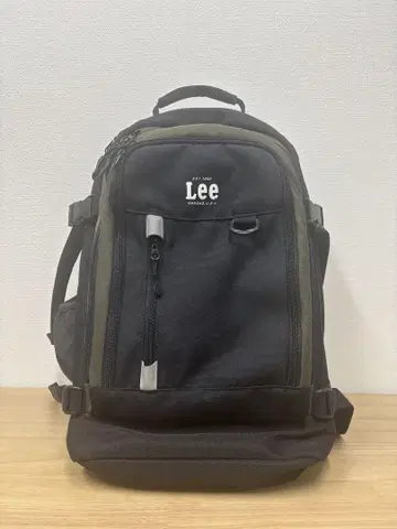 Lee 백팩 남성용 여성용 카키 대용량 확장 기능 32/41L