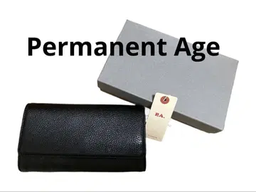Permanent Age 장지갑 한정 컬러 BLACK