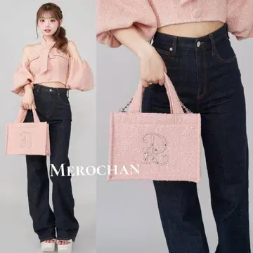 다리치 Darich 새상품 DR 비쥬 미니 토트백 PNK