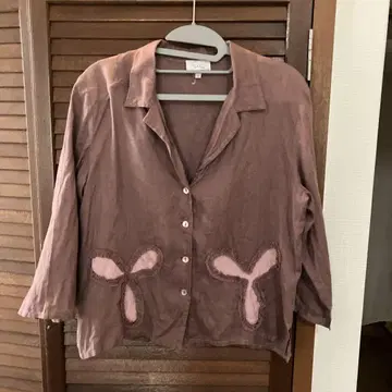 레어! Cico tricot 트리코 린넨 자켓 40 이탈리아제