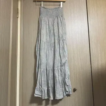 [ GOA ] 티어드 롱 스커트
