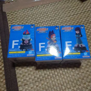 드래곤볼 제일복권 F상 피라후, 슈, 마이 3점 세트.