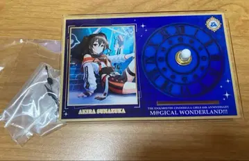 아이돌 마스터 신데렐라 걸즈 10주년 기념 아크릴 시계 스나즈카 아키라