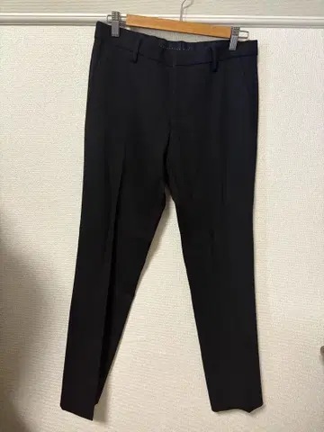 DRIES VAN NOTEN 블랙 슬랙스