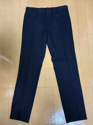 DRIES VAN NOTEN 블랙 슬랙스