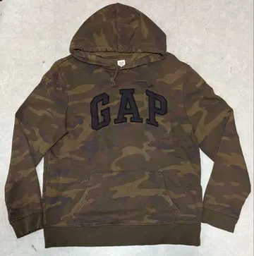 GAP 카모 무늬 후드티