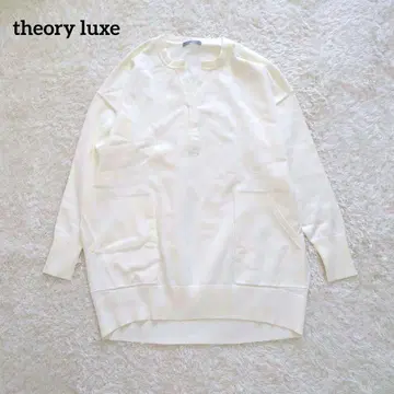 띠어리 럭스 스키퍼 니트 풀오버 snow gracie