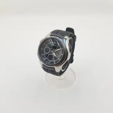 CASIO 카시오 AQ-163 손목시계 블랙 작동품