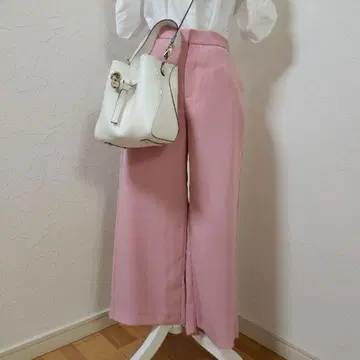 르쉘블루 새상품급 팬츠 핑크 36