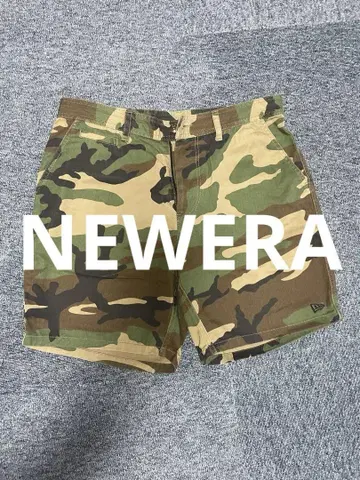 뉴에라 New Era 카모플라쥬 숏팬츠 숏팬츠 하프 팬츠