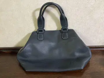 3 Kitamura 키타무라 핸드백 블랙 가죽 여성용