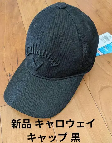 새상품 캘러웨이 캡 블랙 메쉬
