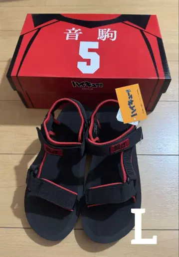 하이큐!! 네코마 샌들 코즈메 켄마 새상품 사이즈 L 아베일