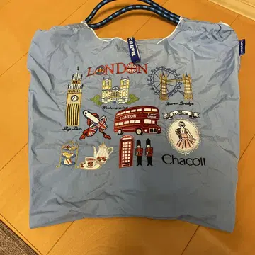 Chacott 런던 자수 에코백