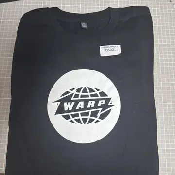 WARP RECORDS 티셔츠 M 사이즈