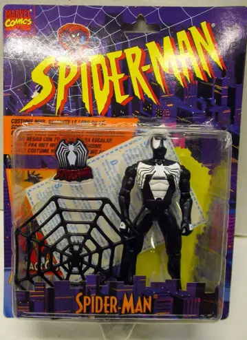 TOYBIZ SM SPIDER-MAN Black Costume 47131