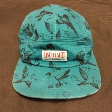UNDEFEATED 워크캡 새 패턴 터콰이즈