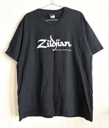 zildjian 질전 양면 프린트 티셔츠 심벌즈 제조사 L