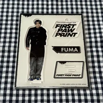 &team FUMA 아크릴 스탠드 파우프리
