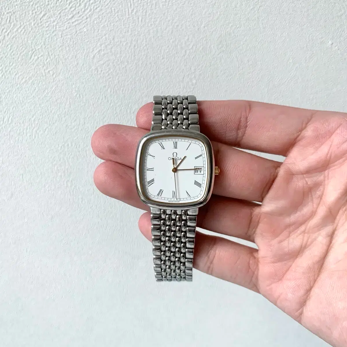 Omega Omega (オメガ) ヴィンテージデビルスクエアデイトウォッチ