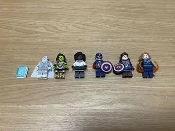 레고 marvel 미니 피규어 6체 세트