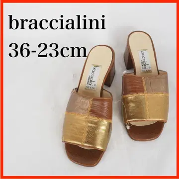 O5080*braccialini*샌들*36-23cm*브라운 계열
