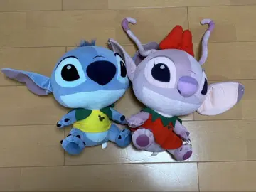 스티치 엔젤 봉제 인형 세트 경품