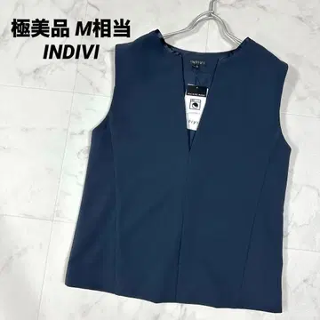 [컨디션 최상] INDIVI 키넥 베스트 워셔블 XS 상당 택 포함
