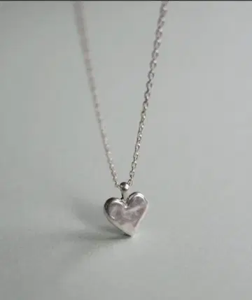 ten. SILVER925 하트 실피움 목걸이