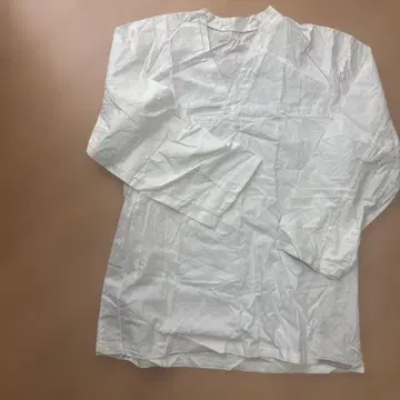 화이트 긴팔 셔츠 러시아군 슬리핑 셔츠 데드스탁